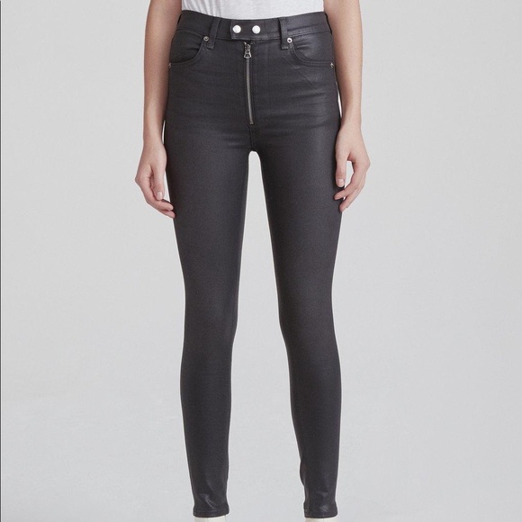 rag & bone Pants - rag & bone High-Rise Baxter Jean